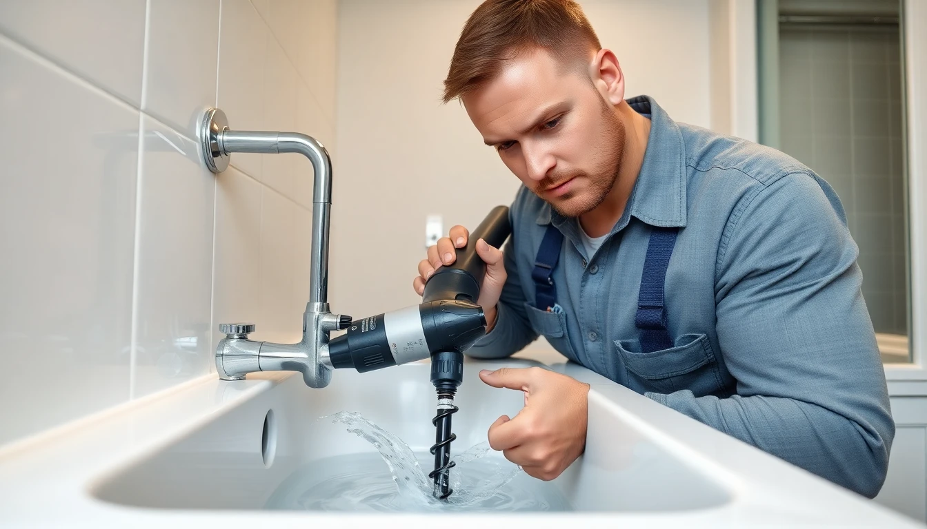 Bathroom Drain Cleaning